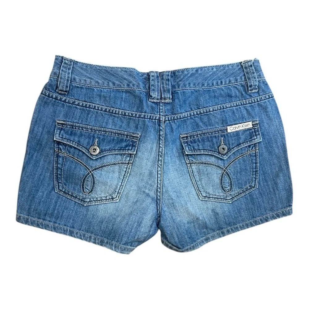 Calvin Klein Jean Shorts Size 8 Women